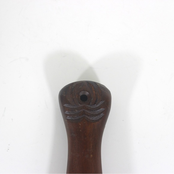 Vintage Maori Wahaika Club Carved Wood Patu Ceremonial New Zealand Art - Picture 5 of 10